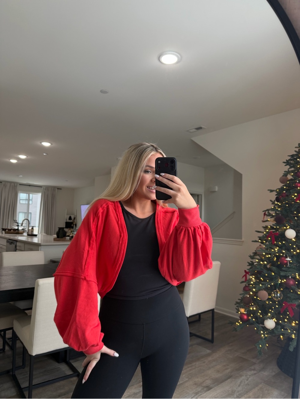 Ayla red bolero shrug nwt - Picture 8 of 16